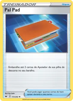 Pal Pad – Carta Pokémon TCG