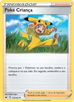 Poké Criança – Carta Pokémon TCG