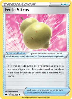 Fruta Sitrus – Carta Pokémon TCG