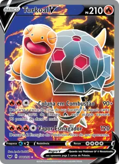 Torkoal V – Carta Pokémon TCG