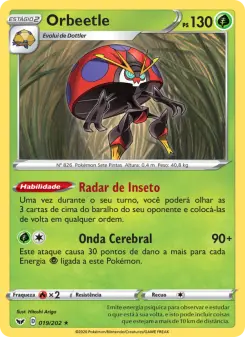Orbeetle – Carta Pokémon TCG