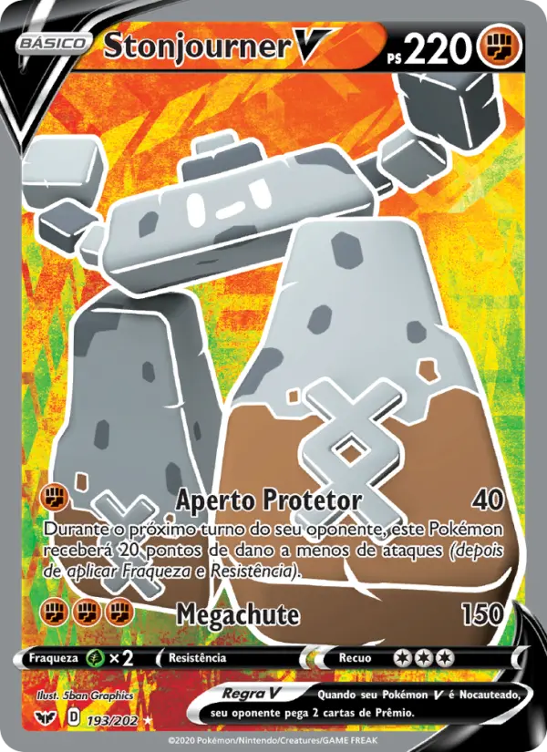 Stonjourner V – Pokémon TCG
