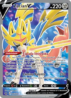 Zacian V – Carta Pokémon TCG