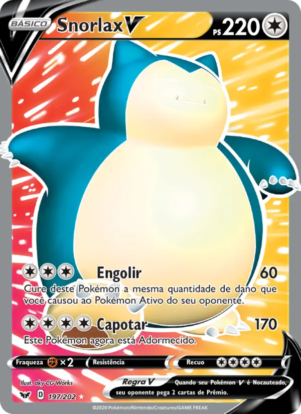Snorlax V – Pokémon TCG