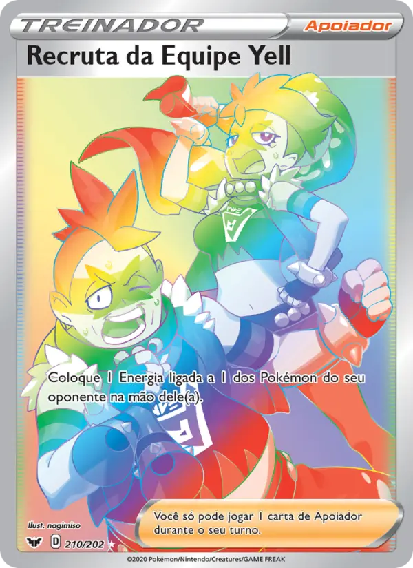 Recruta da Equipe Yell – Pokémon TCG