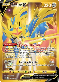 Zacian V – Carta Pokémon TCG