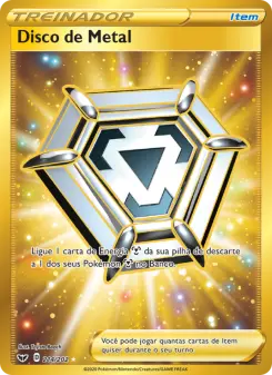 Disco de Metal – Carta Pokémon TCG