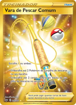 Vara de Pescar Comum – Carta Pokémon TCG
