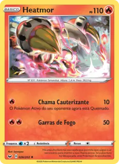 Heatmor – Carta Pokémon TCG