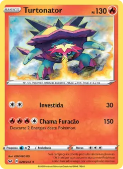 Turtonator – Carta Pokémon TCG