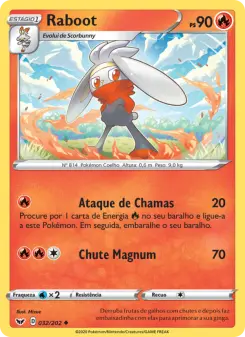 Raboot – Carta Pokémon TCG
