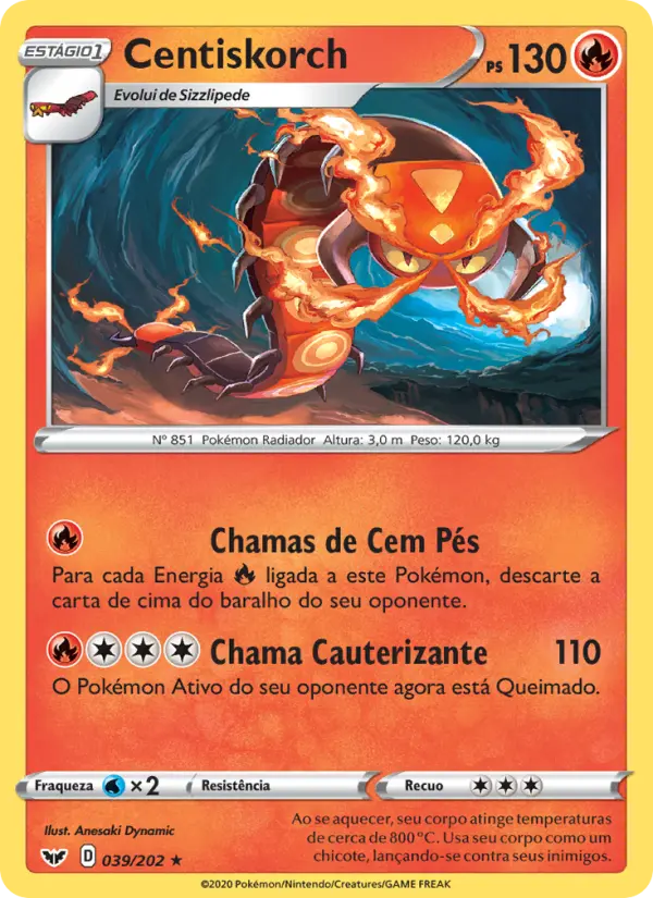 Centiskorch – Pokémon TCG