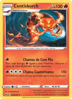 Centiskorch – Carta Pokémon TCG