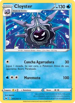 Cloyster – Carta Pokémon TCG