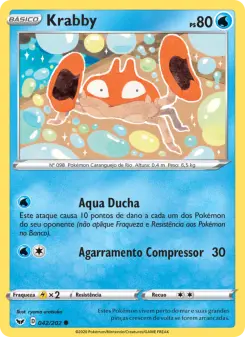 Krabby – Carta Pokémon TCG