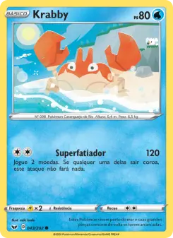 Krabby – Carta Pokémon TCG