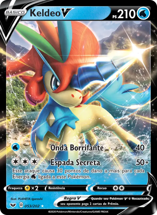 Keldeo V – Pokémon TCG