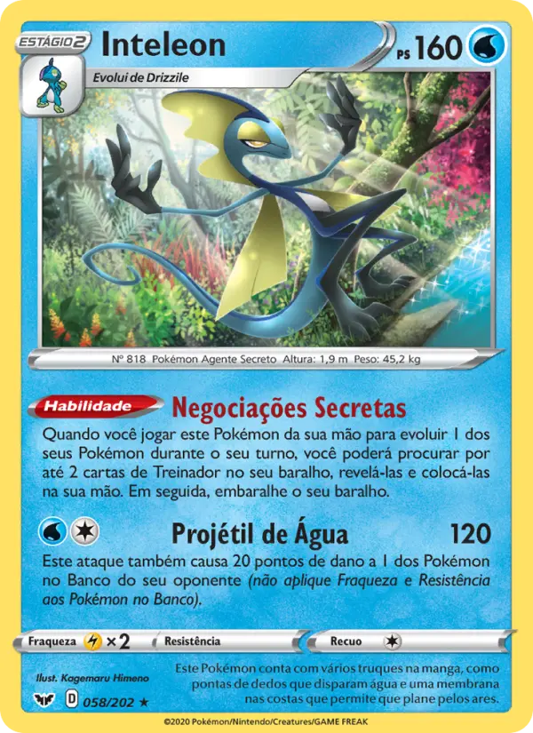 Inteleon – Pokémon TCG