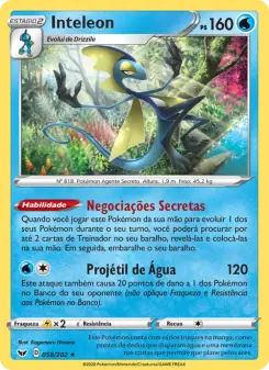 Inteleon – Carta Pokémon TCG