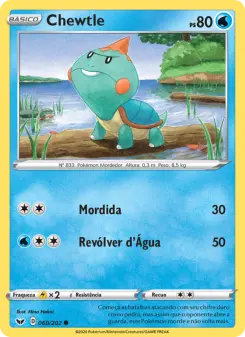 Chewtle – Carta Pokémon TCG