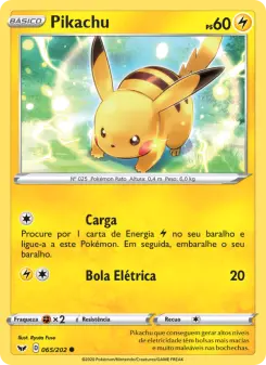 Pikachu – Carta Pokémon TCG