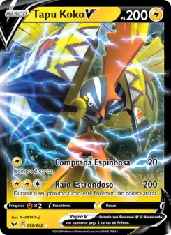 Tapu Koko V – Carta Pokémon TCG