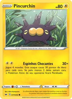 Pincurchin – Carta Pokémon TCG