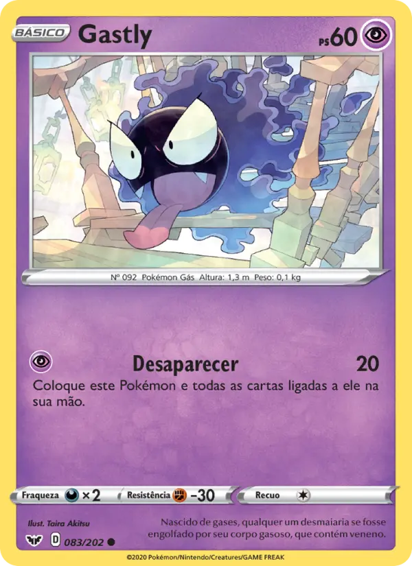 Gastly – Pokémon TCG
