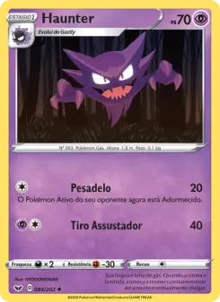 Haunter – Carta Pokémon TCG