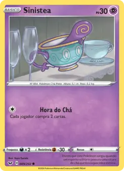 Sinistea – Carta Pokémon TCG