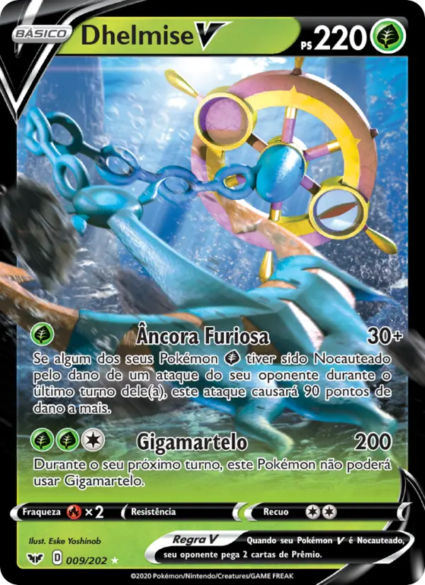 Dhelmise V – Pokémon TCG
