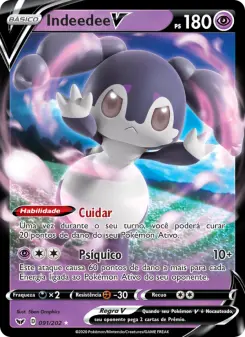Indeedee V – Carta Pokémon TCG