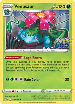 Venusaur – Carta Pokémon TCG