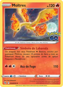 Moltres – Carta Pokémon TCG