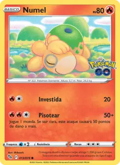Numel – Carta Pokémon TCG