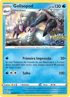 Golisopod – Carta Pokémon TCG