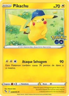 Pikachu – Carta Pokémon TCG