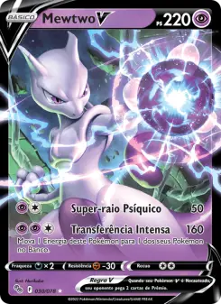 Mewtwo V – Carta Pokémon TCG
