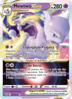 Mewtwo V-ASTRO – Carta Pokémon TCG