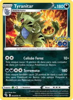 Tyranitar – Carta Pokémon TCG