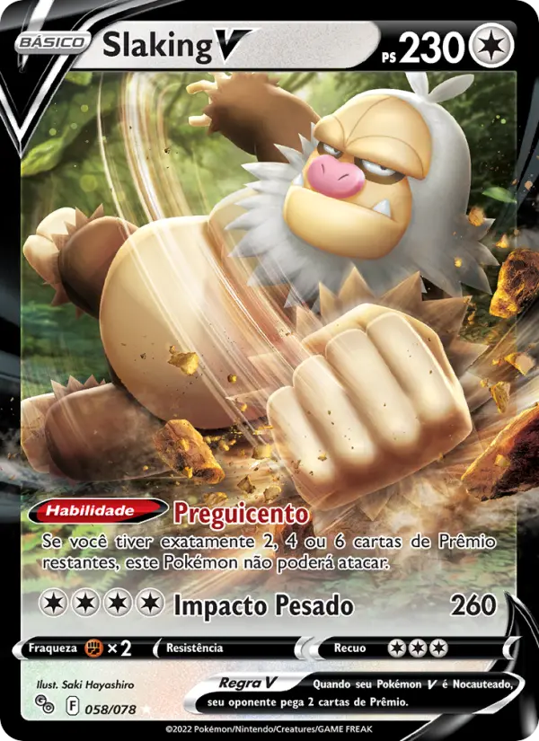 Slaking V – Pokémon TCG