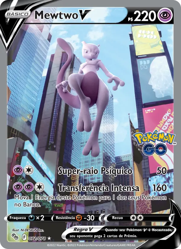 Mewtwo V – Pokémon TCG