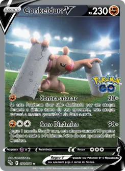 Conkeldurr V – Carta Pokémon TCG