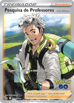 Pesquisa de Professores – Carta Pokémon TCG