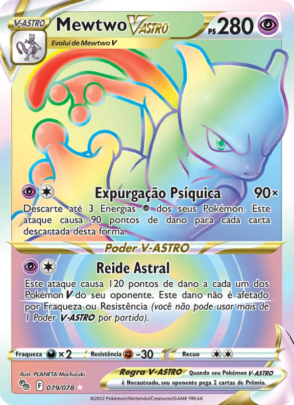 Mewtwo V-ASTRO – Pokémon TCG