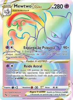 Mewtwo V-ASTRO – Carta Pokémon TCG
