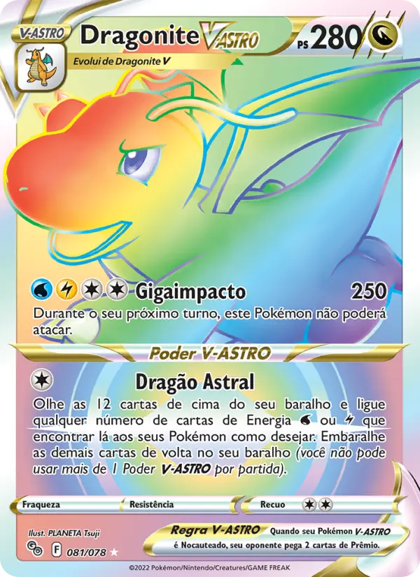 Dragonite V-ASTRO – Pokémon TCG