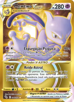 Mewtwo V-ASTRO – Carta Pokémon TCG