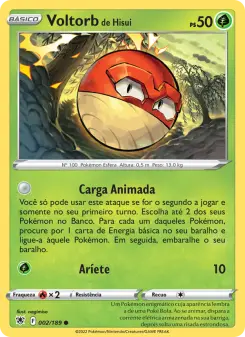 Voltorb de Hisui – Carta Pokémon TCG