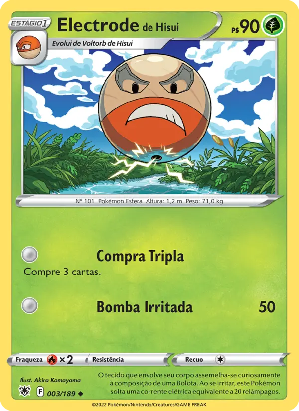 Electrode de Hisui – Pokémon TCG